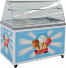 Schepijsvitrine 9x5 Ltr Bedrukt