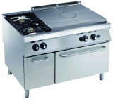 Pro 900 Kookplaatfornuis Gas 2 Br. Gasoven