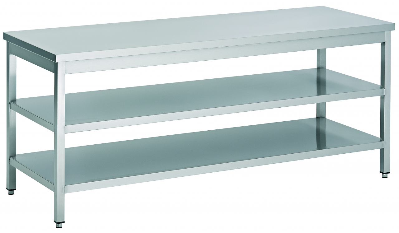 700 Werktafel 2 Schappen 2400 700 Werktafel 2 Schappen 2400