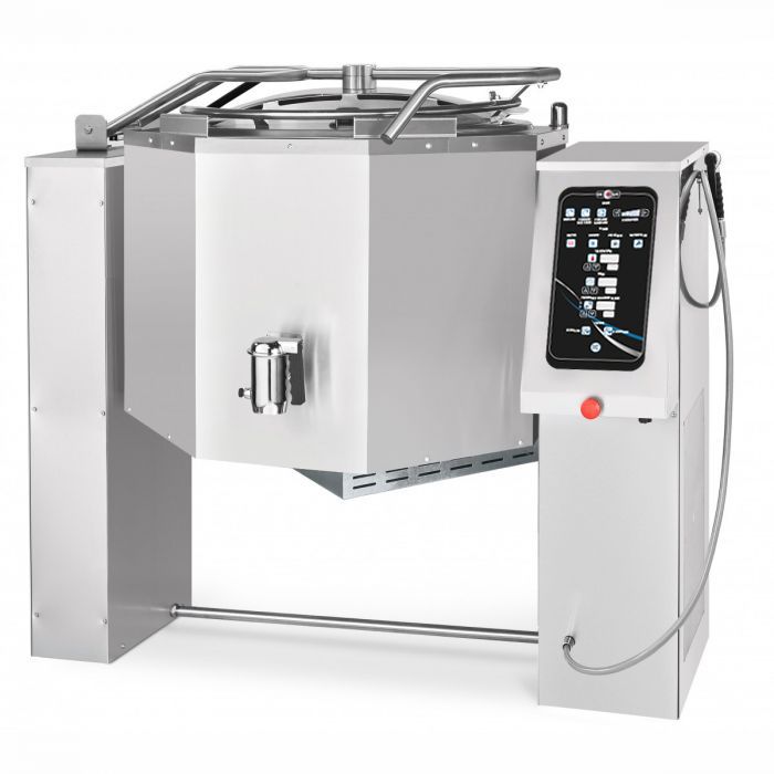 El. Kantelbare Kookketel 100 Ltr Vzv Roerwerk En Aftapkraan El. Kantelbare Kookketel 100 Ltr Vzv Roerwerk En Aftapkraan