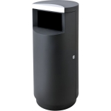 Afvalbak 40l Zwart