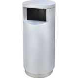 Afvalbak 40l Rvs