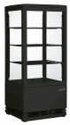 Saro Mini-koelvitrine Model SC 80 Zwart