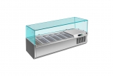 Saro Opzet Koelvitrine - 1/4 GN Model Vrx 1400/330
