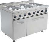 Saro Electrische Doorkookplaat Met Electrische Oven Model E7/cuet6le