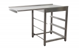 Saro Afvoertafel Voor Vaatwasser Links, 1 Bak, 1200 mm