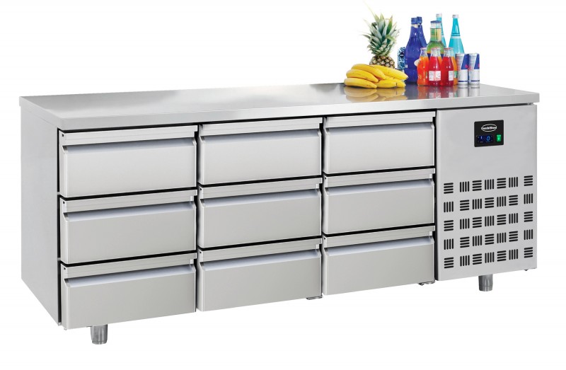 700 Koelwerkbank 9 Laden 700 Koelwerkbank 9 Laden