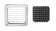 Fritesmes 11 mm voor fritessnijder, HENDI, 11 mm, 110x110mm