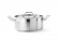 Kookpan laag - met deksel, HENDI, Profi Line, 4,8L, ⌀240x(H)105mm
