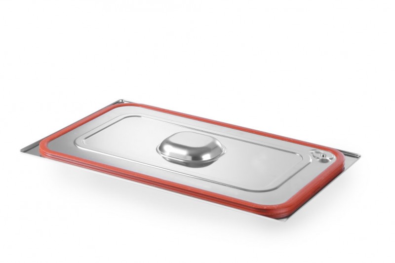 Deksel voor GN containers met siliconenrand, HENDI, Profi Line, GN 1/4, 265x162mm Deksel voor GN containers met siliconenrand, HENDI, Profi Line, GN 1/4, 265x162mm