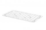 Geperforeerde Roosters Voor GN Containers Polycarbonaat, Hendi, Profi Line, GN 1/6, Transparant, 118x106mm
