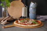 Pizza Plank Met Handvat, Hendi, ⌀254x(h)6mm