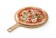 Pizza plank met handvat, HENDI, ⌀305x(H)6mm