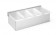 Ingrediëntenhouder, BarUp, 5 containers, 375x140x(H)90mm