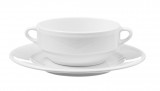 Saucer voor soepkom en cappuccinokop, HENDI, ⌀190mm