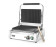 Contactgrill Panini, HENDI, boven en onder geribd, 230V/2200W, 432x396x(H)214mm