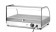 Opzet warmhoudvitrine, HENDI, enkel niveau, Zwart, 220-240V/800W, 554x376x(H)311mm