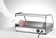 Opzet warmhoudvitrine, HENDI, enkel niveau, Zwart, 220-240V/800W, 554x376x(H)311mm