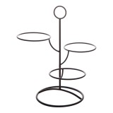 Serveerstandaard 3xØ14cm Serveerstandaard 3xØ14cm