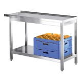 Aan/afvoer Tafel L.120cm