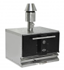 Houtskool Oven Zwart | 710 mm