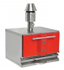 Houtskool Oven Rood | 890 mm