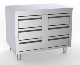 700 Werktafel Met 6 Laden 1000
