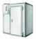 Koelcel 136x136x220cm met Wand Motor 4.7-6.5 m3