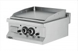 Bak/grillplaat Gas 600 1/2 Glad - 1/2 Gegroefd