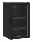 Glasdeur Koelkast Tafelmodel 136l Zwart