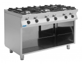 Gasfornuis Met Open Onderbouw Model E7/kupg6ba