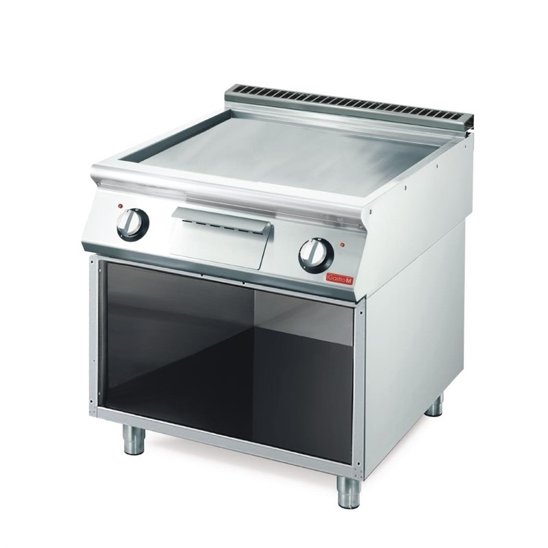 Gastro M 700 plus elektrische bakplaat GM70/80 FTES gladde plaat Gastro M 700 plus elektrische bakplaat GM70/80 FTES gladde plaat