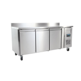 Polar U-serie 3-deurs Koelwerkbank Met Achteropstand 417l