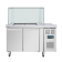 Polar U-serie tweedeurs saladette met vierkant kuchscherm