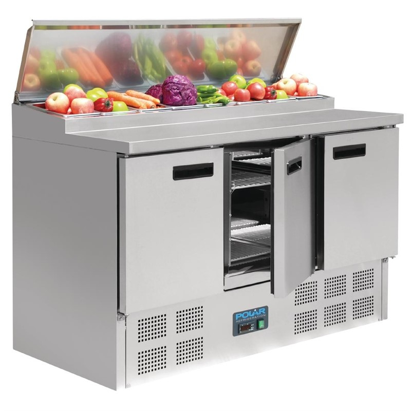 Polar G-serie gekoelde saladette 390L Polar G-serie gekoelde saladette 390L