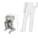 Buffalo planetaire mixer 9L