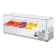 Polar G-serie opzetkoelvitrine 3x GN 1/3 en 1x GN 1/2