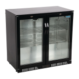 Polar G-serie 2-deurs Barkoeling Met Klapdeuren Zwart 198l