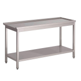 Gastro M Aanvoertafel Voor Doorschuifvaatwasser Ht50 80x59x85cm