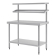 Vogue RVS werktafel met wandplanken