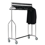 Zware Kwaliteit Z Kledingrail Met 20 Hangers