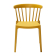 Windson polypropyleen stoelen okergeel (4 stuks)