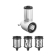 KitchenAid schaaf/rasp accessoire 5KSMVSA KitchenAid schaaf/rasp accessoire 5KSMVSA