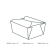 Vegware No.1 voedseldozen 700ml (450 stuks)