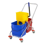 Jantex Duo Rolemmer Met Wringer 2x 23l