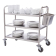 Vogue RVS serveerwagen 3 plateaus L - 93(h) x 86(b)