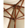 Bolero ronde parasol creme 3m