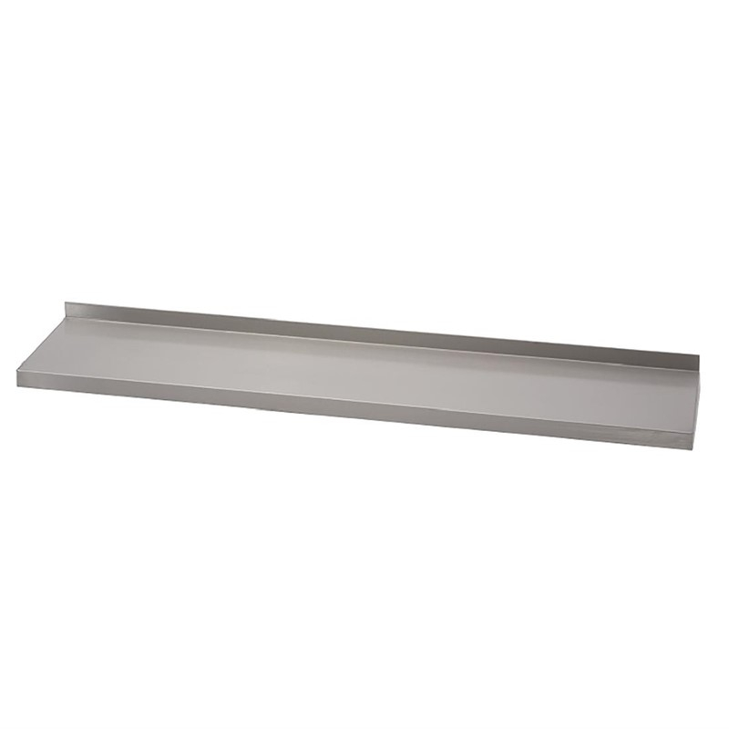 Gastro M RVS wandplank zonder steunen 150x40cm Gastro M RVS wandplank zonder steunen 150x40cm