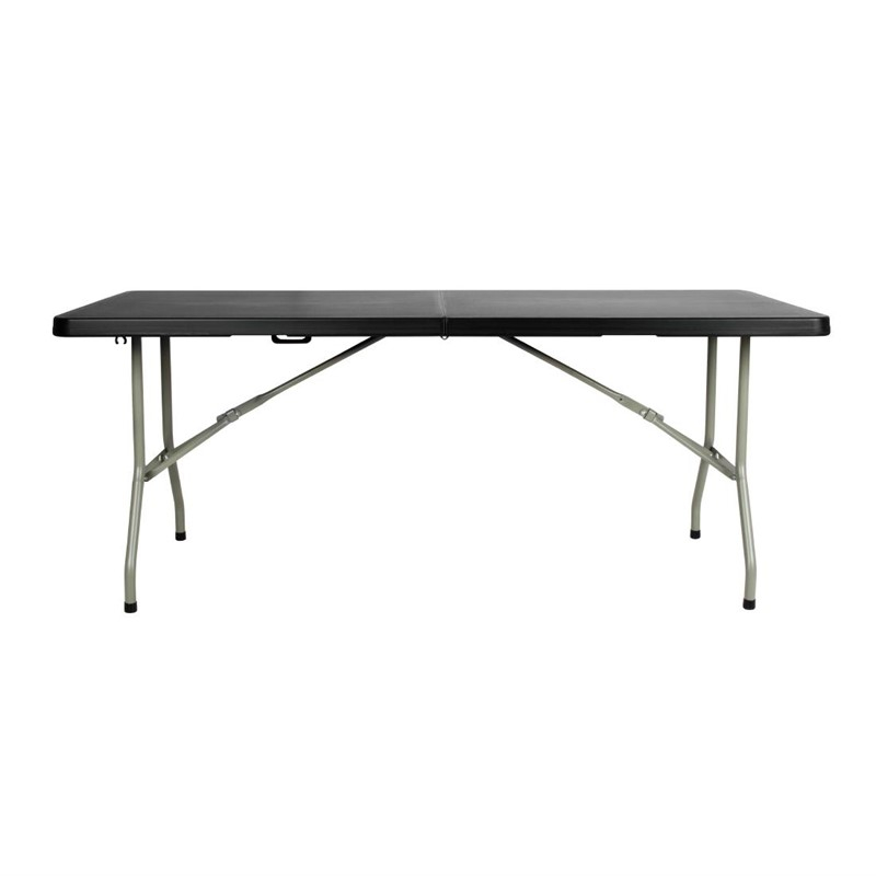 Bolero klaptafel zwart 183cm Bolero klaptafel zwart 183cm