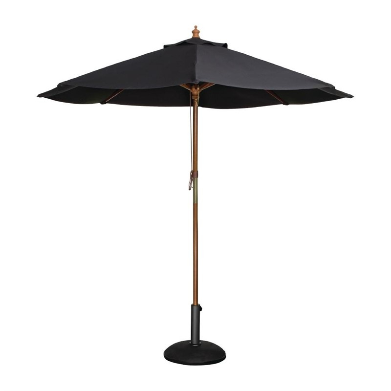 Bolero ronde parasol zwart 2,5 meter Bolero ronde parasol zwart 2,5 meter